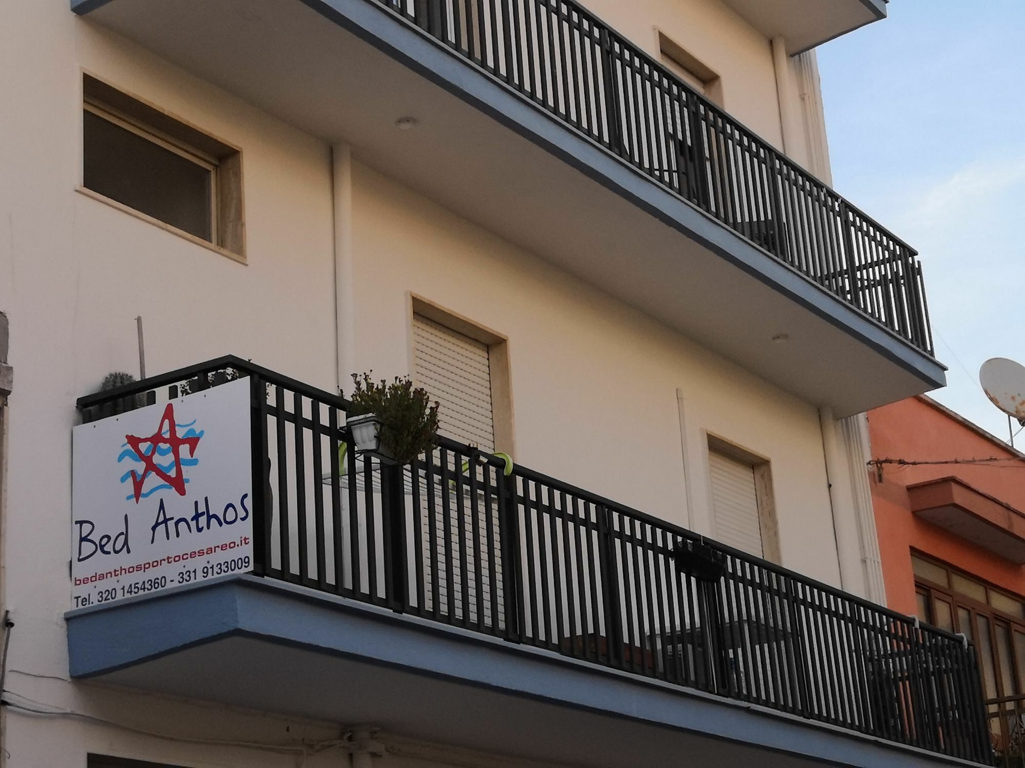 Bed Anthos Porto Cesareo Bed and Breakfast Εξωτερικό φωτογραφία